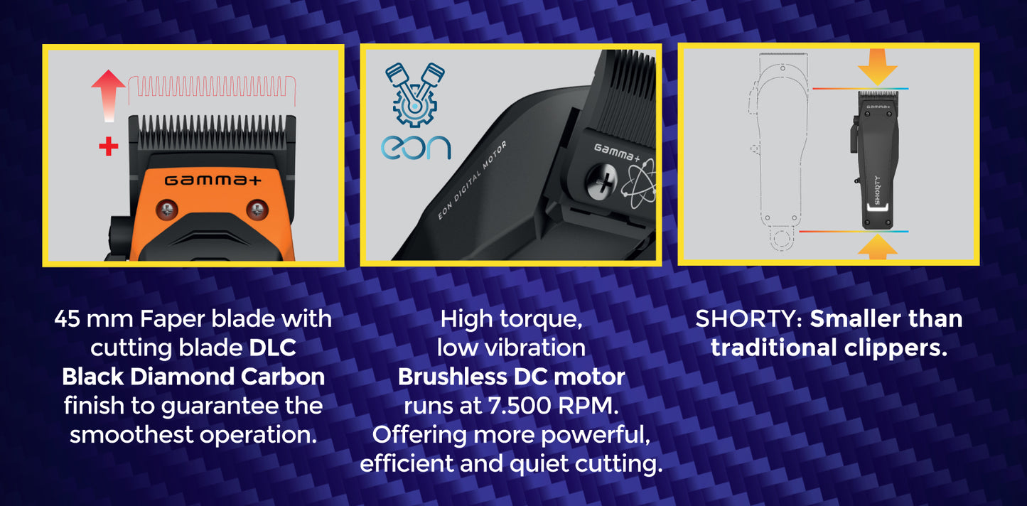 Gamma+ Shorty Compact Clipper