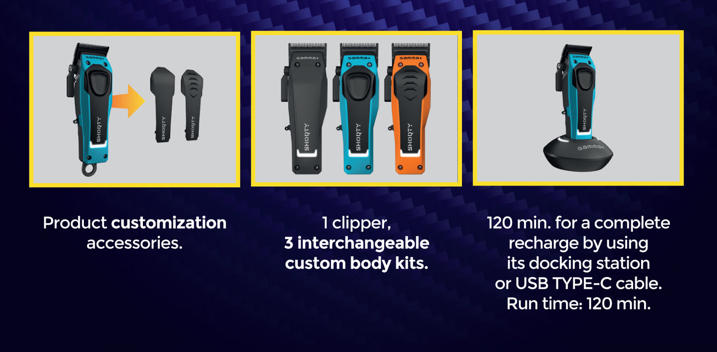 Gamma+ Shorty Compact Clipper