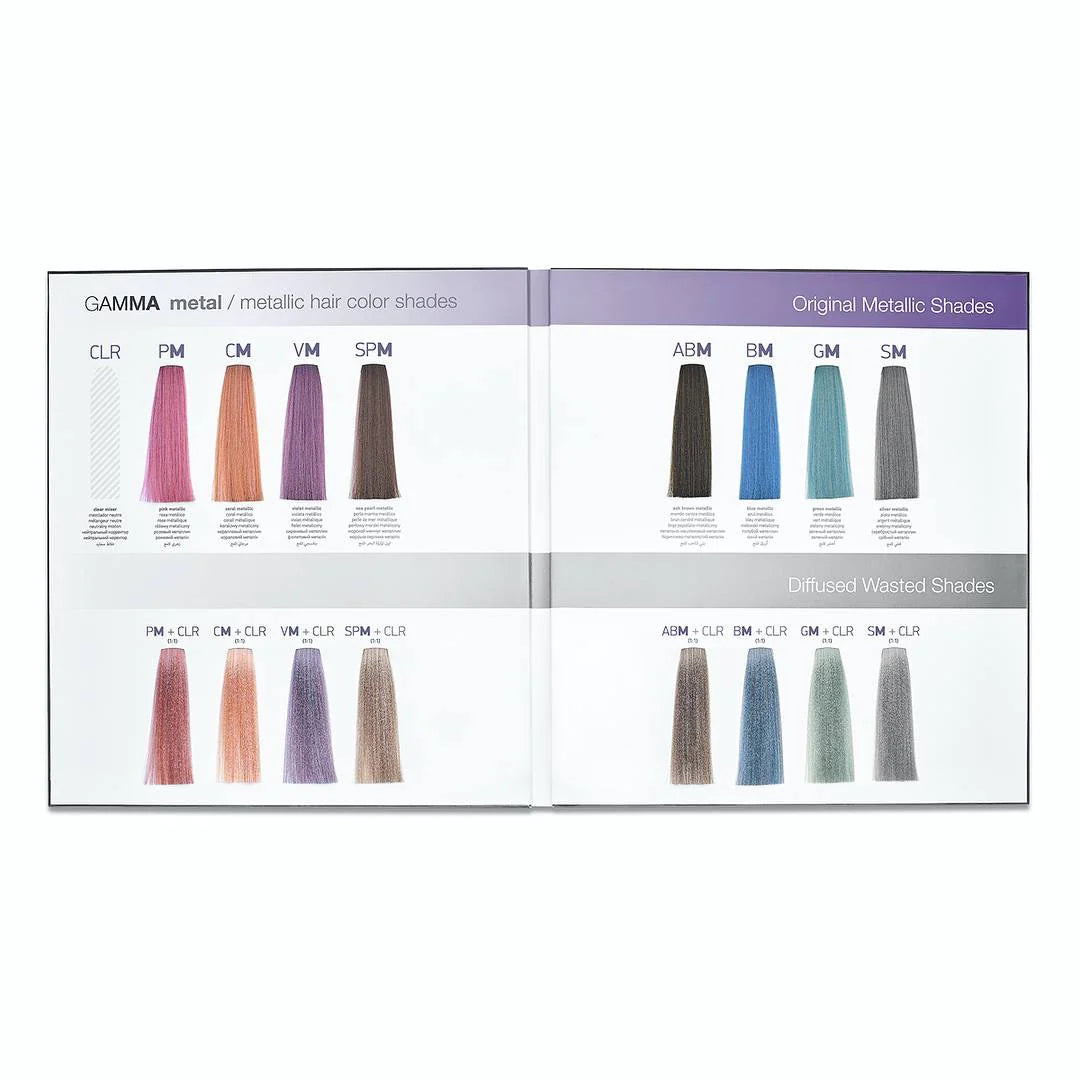 Gamma Metal Permanent  Metallic Hair Colour 100ml - 50% OFF BLACK FRIDAY DEAL